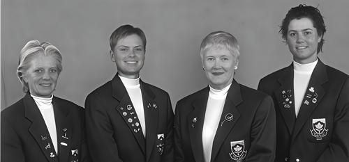 Gilly Tebbutt, Lee-Anne Pace, Alma Truss, Tanica Van As